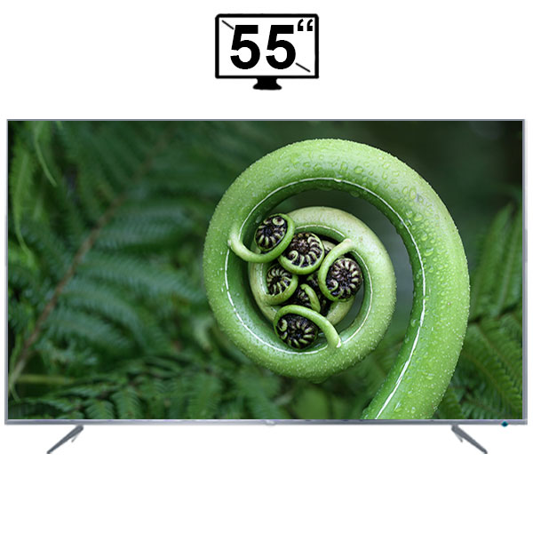 تلویزیون ال ای دی هوشمند تی سی ال مدل 55P6US سایز 55 اینچ کیفیت تصویر 4K