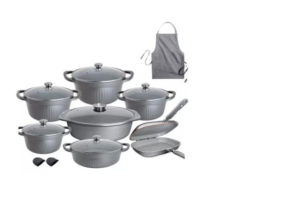 قیمت سرویس پخت و پز 17 پارچه آلمانی ام جی اس مدل D