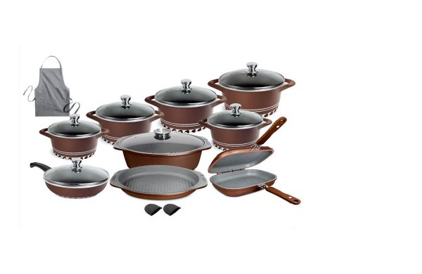 قیمت خرید سرویس پخت و پز 20 پارچه ام جی اس مدل c فروشگاه بی همتا