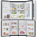 یخچال فریزر چهار درب 25 فوت ال جی مدل GR-X24FMKBL - Image 2