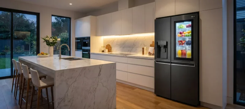 طراحی مدرن یخچال ساید ال جی اصل کره