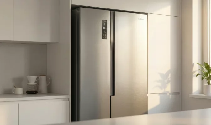 طراحی مدرن یخچال ساید ایکس ویژن