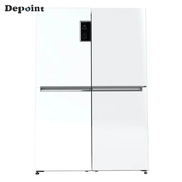 یخچال دوقلو دیپوینت مدل مستر پرو Master Pro سفید و سیلور