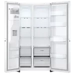 یخچال فریزر ساید بای ساید 24 فوت ال جی مدل GC-J257SQSV - Image 2